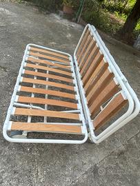 Divano letto apribile con materasso