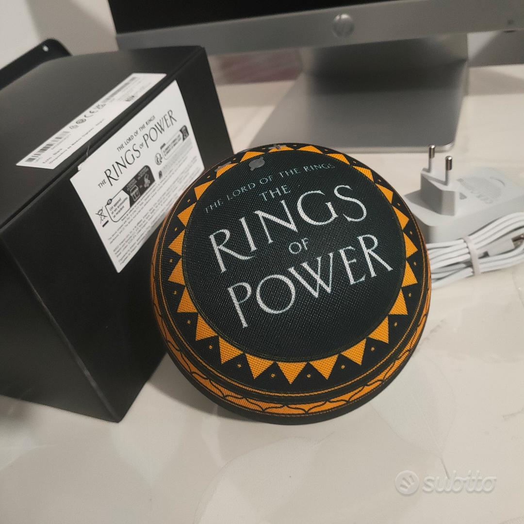 Alexa Echo 4 Rings of Power (grande) Raro e nuovo - Audio/Video In ...