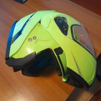 casco modulare nuovo kappa fluo