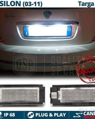 Luci TARGA LED Lancia Ypsilon 843 Placchette 6500K