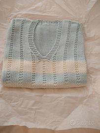 gilet bimbo in cotone 