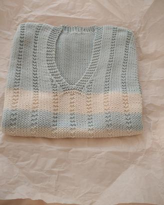 gilet bimbo in cotone 