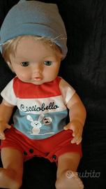 Cicciobello pipi originale+ omaggio zainetto