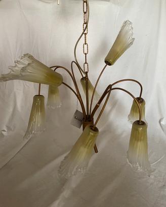 Lampadario vintage floreale SIL LUX