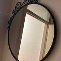 specchio rotondo da arredamento