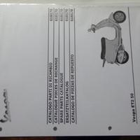 Catalogo parti di ricambio piaggio vespa et2 50