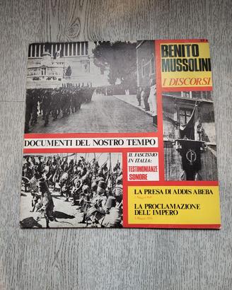 Vinile Benito Musolini 1972
