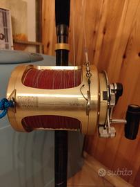 set d'altura. canna e mulinello Shimano tiagra