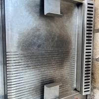 BBQ inox a gas da incasso