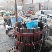 Grande torchio manuale pesante diametro 70