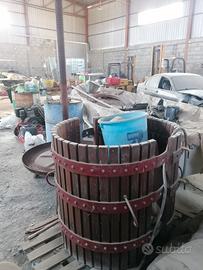 Grande torchio manuale pesante diametro 70