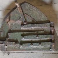 Antica porta per forno a legna