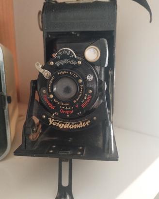 macchina fotografica a soffietto anni 30 