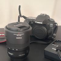 Fotocamera Canon 90D + Obiettivo 18-135mm