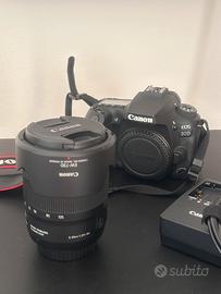 Fotocamera Canon 90D + Obiettivo 18-135mm