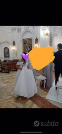 Abito prima comunione Merletto Francese