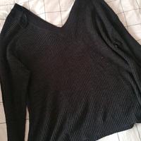 maglione scollo a V