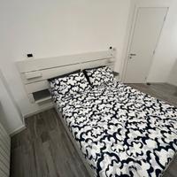 Letto matrimoniale contenitore/materasso in memory