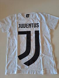 T-shirt logo Juventus, girocollo a manica corta.