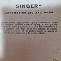 Macchina da cucire Singer anni 50 con mobiletto
