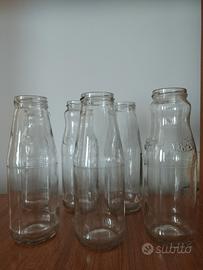 60 barattoli/bottiglie per le conserve in vetro