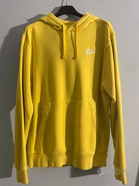 felpa nike gialla