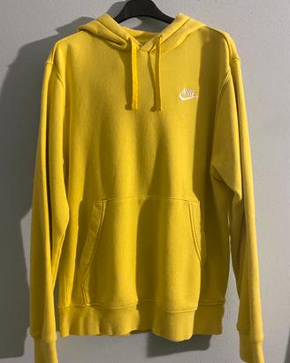 felpa nike gialla