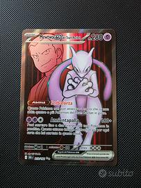 Mewtwo EX del Team Rocket Full Art