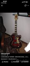 Chitarra Hofner Arctop anno 1962