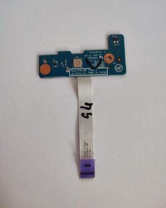 PULSANTE ACCENSIONE PC HP DV6 7300 48.4ST05.011