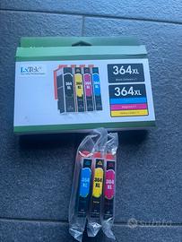 3 cartucce per stampante compatibili con HP