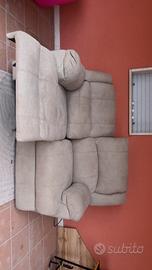 Divano relax elettrico doppio recliner 2 posti