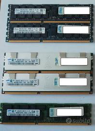  Lotto 28 gb RAM ECC 10600R DDR3