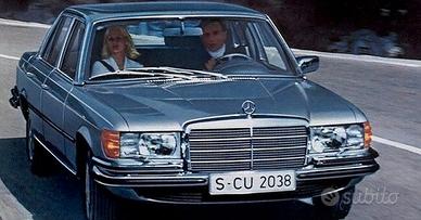 MERCEDES W116 VETRO FARO ANTERIORE DESTRO