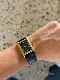 Seiko tank vintage nero oro