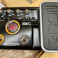 Pedaliera Zoom G2.1u per chitarra