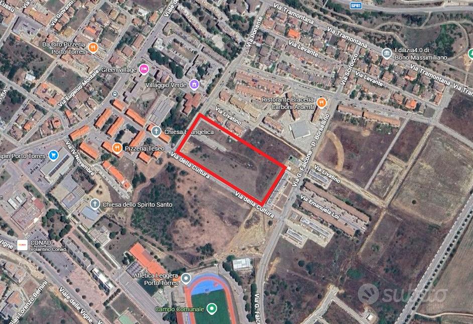 Terreno Edificabile mq.11000 - Porto Torres - - Vista 2