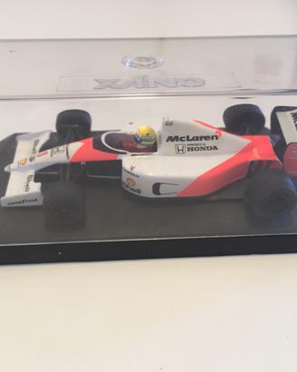 Modellino F1 Onyx 1/43 McLaren Honda mp4/6 Senna