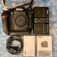 Nikon D4, fotocamera reflex professionale