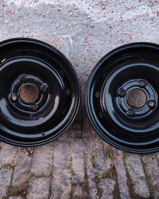 2x Cerchi in ferro R13