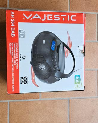 Radio CD portatile Majestic