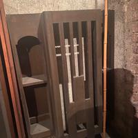 Mobile copri calorifero stile liberty