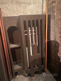 Mobile copri calorifero stile liberty