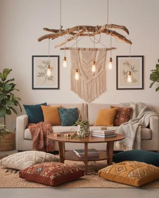 Lampadario Boho Chic