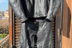 Tuta Moto Pelle Divisibile Dainese