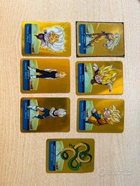 Lamincard Dragonball Z serie oro