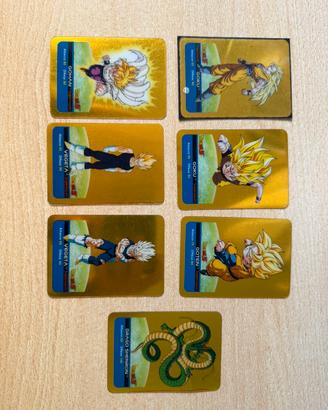 Lamincard Dragonball Z serie oro