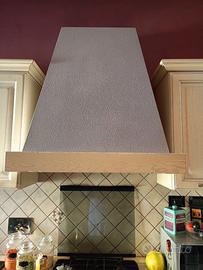 Cappa da cucina in stile country