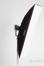 2  Strip Bank Walimex Pro 40x180 cm bowens aputure