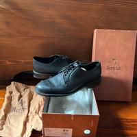 Scarpe berwick 1707 uomo numero 42 nere opache